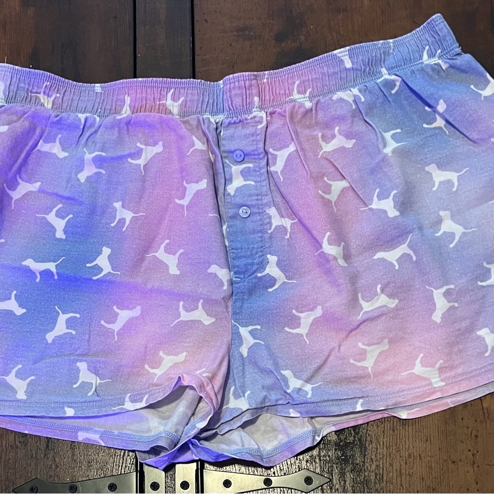 PINK Victoria's Secret puppy sleep shorts